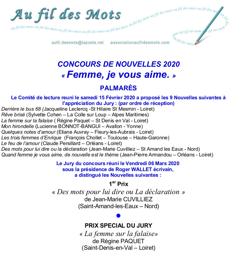 Concours de Nouvelles