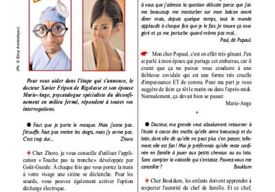 Journal de confinement spécial santé N°3